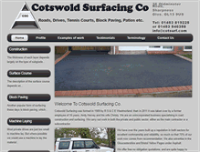 Tablet Screenshot of cotsurf.com